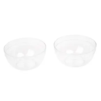 Women 9cm x 4.5cm DIY Facial Clear Plastic Mask Bowl Mixer Holder 2pcs 
Women 9cm x 4.5cm DIY Facial Clear Plastic Mask Bowl Mixer Holder 2pcs