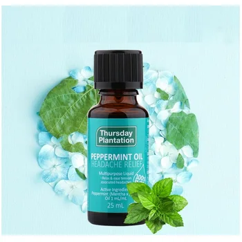 Australia Thursday Peppermint Oil Aroma Cold Flu Muscle Pain Relief Joint Therapy Fever Reducer Natural Bug Repellant Relax Ease
Australia Thursday Peppermint Oil Aroma Cold Flu Muscle Pain Relief Joint Therapy Fever Reducer Natural Bug Repellant Relax Ease