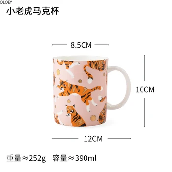 Cute Tiger Coffee Mug Handmade Animal Creative Drinking Coffee Mugs Gold Handle Office Tea Cup Children Milk Breakfast Cup Tazas
Cute Tiger Coffee Mug Handmade Animal Creative Drinking Coffee Mugs Gold Handle Office Tea Cup Children Milk Breakfast Cup Tazas
