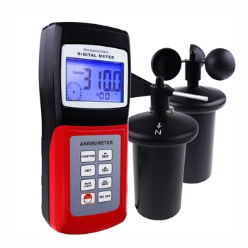 Landtek AM-4836C Multi Function Professional 3 Cup Anemometer Temperature Direction Air Flow with wind speed sensor
Landtek AM-4836C Multi Function Professional 3 Cup Anemometer Temperature Direction Air Flow with wind speed sensor