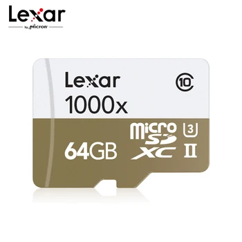 Lexar 1000x Micro SD Card 32GB Class10 tf card 64GB SDHC SDXC 128GB up to 150MB/s Memory Card 256GB for Drone Sport Camcorder
Lexar 1000x Micro SD Card 32GB Class10 tf card 64GB SDHC SDXC 128GB up to 150MB/s Memory Card 256GB for Drone Sport Camcorder