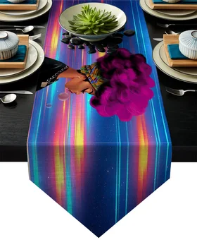 African Woman Female Rose Red Hair Table Runner Table Flag Home Party Decorative Tablecloth Table Runners
African Woman Female Rose Red Hair Table Runner Table Flag Home Party Decorative Tablecloth Table Runners