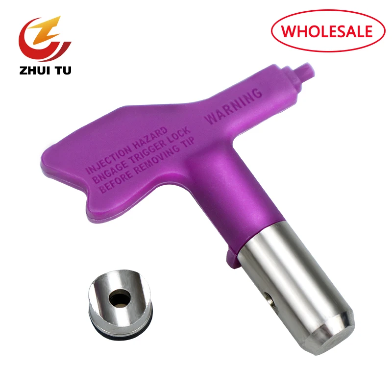 

ZHUI TU 215/315 Nozzle High Pressure Airless Sprayer Nozzle Adapt To Titan Wagner Reverse Self-Cleaning High Pressure Nozzle