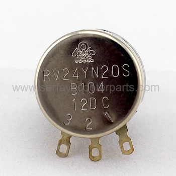 100K ohm Tocos Cosmos Potentiometer Pots Speed Potentiometer speed Pot for mobility scooter RV24YN20S 
100K ohm Tocos Cosmos Potentiometer Pots Speed Potentiometer speed Pot for mobility scooter RV24YN20S