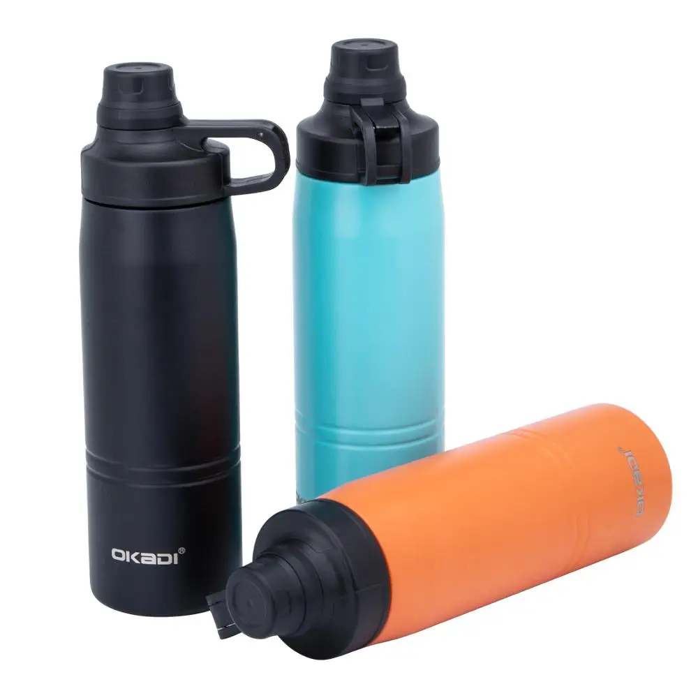 600ML/900ML Sport Water Bottle Stainless Steel Insulated Thermos Keep Cold for 24h
600ML/900ML Sport Water Bottle Stainless Steel Insulated Thermos Keep Cold for 24h