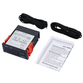 STC-9200 Digital Temperature Controller Thermostat Regulator Thermoregulator With Refrigeration Defrost Fan Alarm Function
STC-9200 Digital Temperature Controller Thermostat Regulator Thermoregulator With Refrigeration Defrost Fan Alarm Function