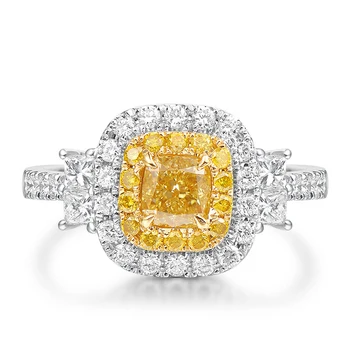 Sparking Princess cut AAAAA+ Yellow Zircon Wedding rings for women Top quality Real 925 Sterling Silver Topaz Party Jewerly Gift 
Sparking Princess cut AAAAA+ Yellow Zircon Wedding rings for women Top quality Real 925 Sterling Silver Topaz Party Jewerly Gift