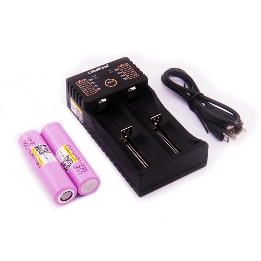 Liitokala оригинальный INR18650 35E литиевая батарея 18650 аккумуляторная 3500 mAh 3 7 V lii 202