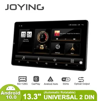 Tesla Style Auto-rotable 13.3inch 2Din Android10 Car Radio GPS Carplay DSP SPDIF 5G-WIFI Full Screen Optical Output Subwoofer
Tesla Style Auto-rotable 13.3inch 2Din Android10 Car Radio GPS Carplay DSP SPDIF 5G-WIFI Full Screen Optical Output Subwoofer