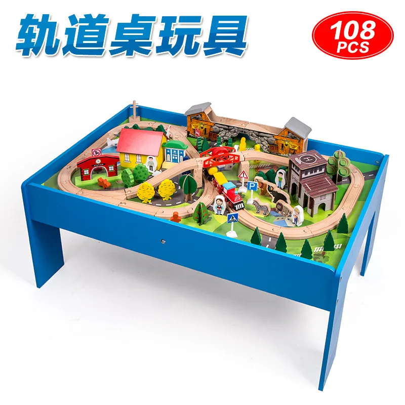 Top Grade Building Blocks 108 PCs Train Camera Track with Table Children Assembled Building Blocks Educational Toy Wood Compatib
Top Grade Building Blocks 108 PCs Train Camera Track with Table Children Assembled Building Blocks Educational Toy Wood Compatib