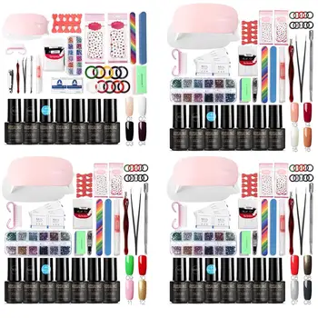 Manicure Set for Nail Kit with LED Nail lamp of Nail drill Machine Nail Polish Kit Acrylic Kit Nail Art Tools Set for Beginner
Manicure Set for Nail Kit with LED Nail lamp of Nail drill Machine Nail Polish Kit Acrylic Kit Nail Art Tools Set for Beginner