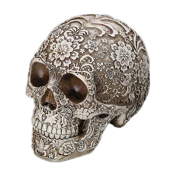 Desktop Table Art Gift Painting Skull Design Ornament Carving Home Decor Halloween Horror Model Figurine Resin Crafts
Desktop Table Art Gift Painting Skull Design Ornament Carving Home Decor Halloween Horror Model Figurine Resin Crafts