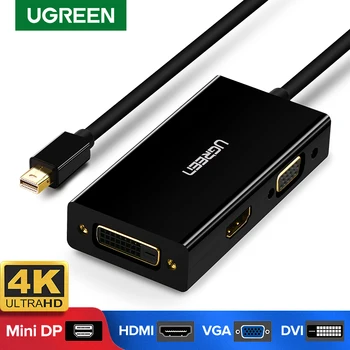 Ugreen Mini DisplayPort to HDMI VGA DVI Adapter Thunderbolt 2 HDMI Converter Mini DP Cable for Surface Pro 4 Mini DisplayPort
Ugreen Mini DisplayPort to HDMI VGA DVI Adapter Thunderbolt 2 HDMI Converter Mini DP Cable for Surface Pro 4 Mini DisplayPort