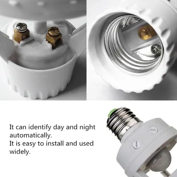 1pc PIR Infrared PIR Motion Sensor E27 LED Light Lamp Bulb Holder Socket Switch~
1pc PIR Infrared PIR Motion Sensor E27 LED Light Lamp Bulb Holder Socket Switch~