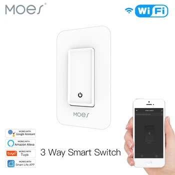 3 Way WiFi Smart Light Switch Light Control APP remote control works with Alexa and Google Home No Hub Required
3 Way WiFi Smart Light Switch Light Control APP remote control works with Alexa and Google Home No Hub Required