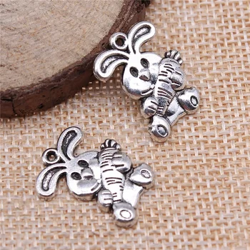 free shipping 32pcs 21x15mm antique silver Rabbit carrot charms diy retro jewelry fit Earring keychain hair card pendant
free shipping 32pcs 21x15mm antique silver Rabbit carrot charms diy retro jewelry fit Earring keychain hair card pendant