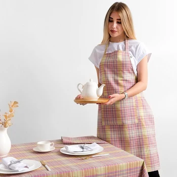 Apron Ethel "Virginie" 60 × 90 cm with a pocket, half linen, 50% cotton, 50% linen
Apron Ethel "Virginie" 60 × 90 cm with a pocket, half linen, 50% cotton, 50% linen