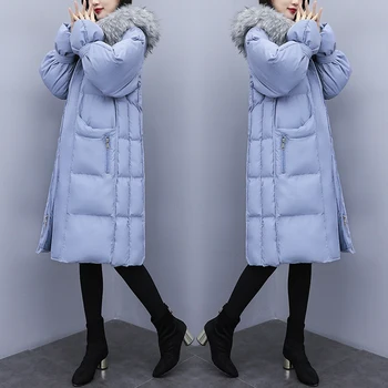Pregnant Women Winter Thick Warm Cotton-padded Clothes Long Sleeve Fur Hooded Down Coats Office Lady Elegant Outwear Formal Coat
Pregnant Women Winter Thick Warm Cotton-padded Clothes Long Sleeve Fur Hooded Down Coats Office Lady Elegant Outwear Formal Coat