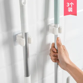 Mop Rack Hole Punched Strong Load-Bearing Mop Clip Household Toilet Viscose Hook Wall Hangers Mop Broom Card Slot
Mop Rack Hole Punched Strong Load-Bearing Mop Clip Household Toilet Viscose Hook Wall Hangers Mop Broom Card Slot