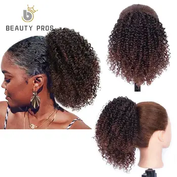 Ombre Drawstring Puff Ponytail Afro Jerry Curly Hair Extension Kinky Curl Synthetic Clip in Ponytail 1PC/Pack
Ombre Drawstring Puff Ponytail Afro Jerry Curly Hair Extension Kinky Curl Synthetic Clip in Ponytail 1PC/Pack