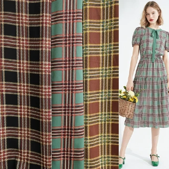 Striped Plaid Coffee Black Green Plain Chiffon Printed Fabric Pants Dress Apparel Fabric
Striped Plaid Coffee Black Green Plain Chiffon Printed Fabric Pants Dress Apparel Fabric