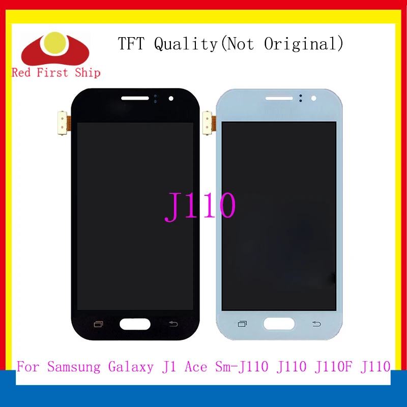 10 шт./лот ЖК-дисплей для Samsung Galaxy J1 Ace J110 SM-J110F J110H кодирующий преобразователь
