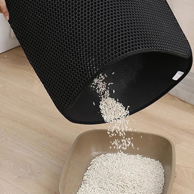 Foldable Cat litter Pad Washable for Cat Scratching Board Pet Cat litter Mat Bottom Non-slip Pet Supplies Double layer Trap New
Foldable Cat litter Pad Washable for Cat Scratching Board Pet Cat litter Mat Bottom Non-slip Pet Supplies Double layer Trap New