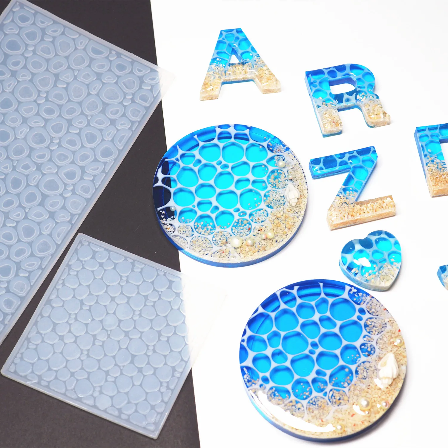 DIY Handcraft Mold UV Resin Epoxy Resin Silicone Glue Mold Water Lines Mold Marine Wind Mold Jewelry Tools
DIY Handcraft Mold UV Resin Epoxy Resin Silicone Glue Mold Water Lines Mold Marine Wind Mold Jewelry Tools