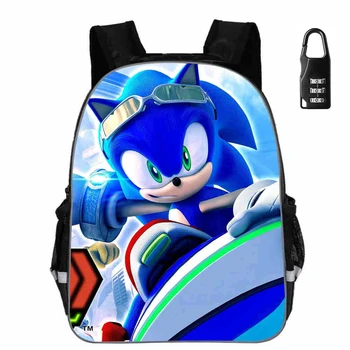 Hot Sale Cartoon Super Mario Bros Sonic Kids Backpack Kindergarten School Bag Children Printing Backpack Girls Boys Mochila 
Hot Sale Cartoon Super Mario Bros Sonic Kids Backpack Kindergarten School Bag Children Printing Backpack Girls Boys Mochila