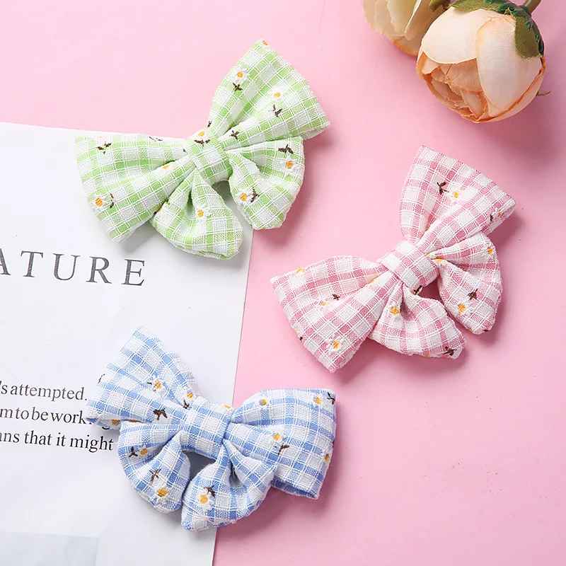 Baby Hairclips Plaid Girls Big Bows Hair Pins For Children Printing Barrettes Infant Summer Hair Accessories Kids Side Clip 2Pcs
Baby Hairclips Plaid Girls Big Bows Hair Pins For Children Printing Barrettes Infant Summer Hair Accessories Kids Side Clip 2Pcs