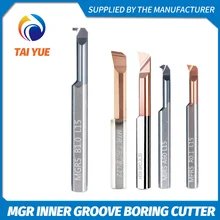 Mgr small bore internal cutting and boring cutter, inner groove tungsten steel alloy 60 ° coating small hole grooving cutter
Mgr small bore internal cutting and boring cutter, inner groove tungsten steel alloy 60 ° coating small hole grooving cutter