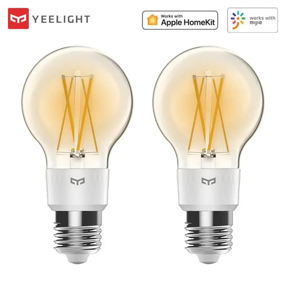 

Xiaomi Yeelight Smart LED Filament Bulb E27 Brightness Adjustable Energy Saving Smart Edison Mi Bulb For Mijia APP Apple Homekit