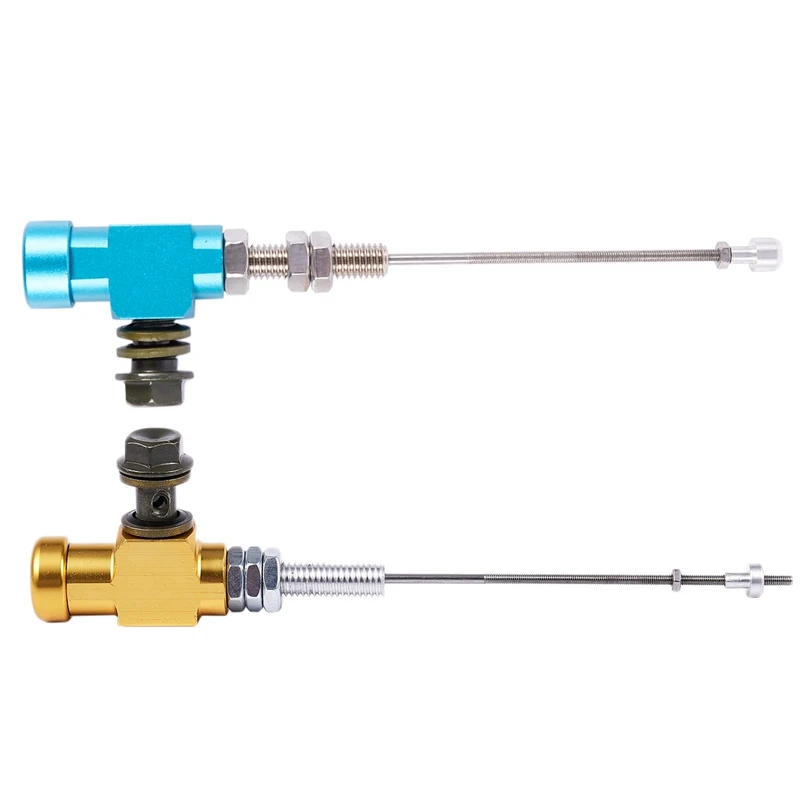 2Pcs Motorcycle Hydraulic Clutch Master Cylinder Rod Brake Pump M10X1.25Mm Aluminum - Gold & Blue
2Pcs Motorcycle Hydraulic Clutch Master Cylinder Rod Brake Pump M10X1.25Mm Aluminum - Gold & Blue