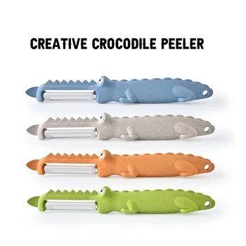 Creative Cute Crocodile Peeler Multi-Function Tools For Fruit Vegetable Spud Potato Fish Scaler Kitchen Gadget Tool
Creative Cute Crocodile Peeler Multi-Function Tools For Fruit Vegetable Spud Potato Fish Scaler Kitchen Gadget Tool