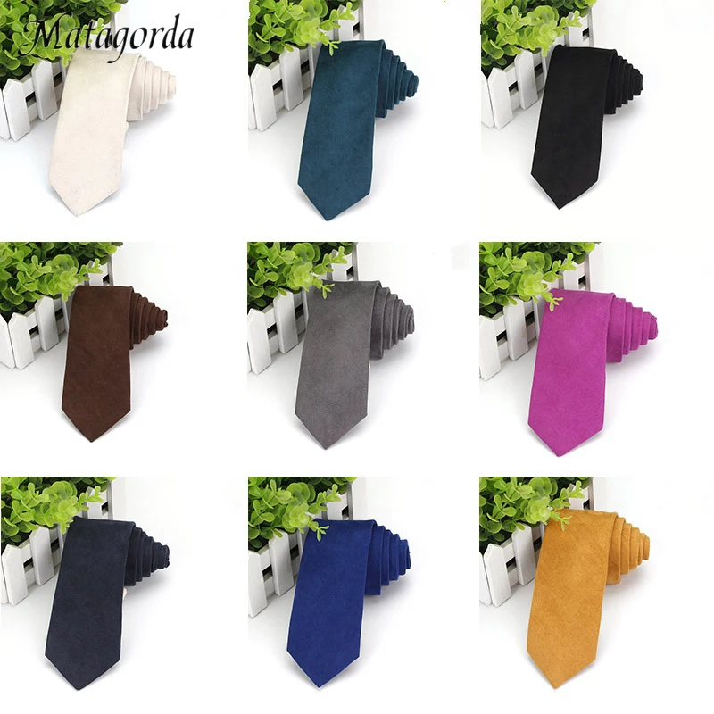 Fashion Man Tie Solid Micro Suede Ties Groom Leather Necktie Mens Plaid High Quality Lambskin Necktie 6cm Skinny Tie Bowtie Gift
Fashion Man Tie Solid Micro Suede Ties Groom Leather Necktie Mens Plaid High Quality Lambskin Necktie 6cm Skinny Tie Bowtie Gift