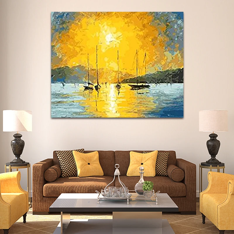 DIY colorings pictures by numbers with the setting sun picture drawing Relief painting by numbers framed Home
DIY colorings pictures by numbers with the setting sun picture drawing Relief painting by numbers framed Home