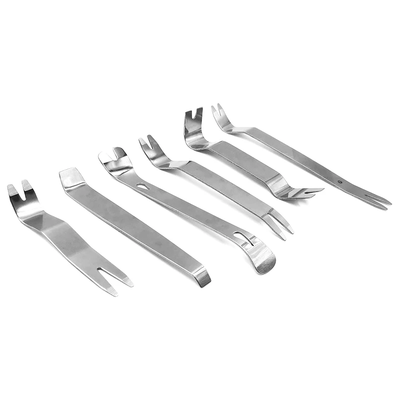 6PCS Car Radio Door Clip Panel Trim Dash Audio Removal Pry Tools Moulding Kits 
6PCS Car Radio Door Clip Panel Trim Dash Audio Removal Pry Tools Moulding Kits
