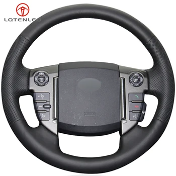 LQTENLEO Black Artificial Leather DIY Car Steering Wheel Cover For Land Rover Discovery 4 2010-2016 Range Rover Sport 2010-2013 
LQTENLEO Black Artificial Leather DIY Car Steering Wheel Cover For Land Rover Discovery 4 2010-2016 Range Rover Sport 2010-2013