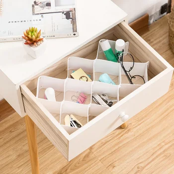 8Pcs Home Drawer Divider DIY Plastic Diamond Storage Grids Free Combination Wardrobe Finishing Divider For Underwear Sock
8Pcs Home Drawer Divider DIY Plastic Diamond Storage Grids Free Combination Wardrobe Finishing Divider For Underwear Sock