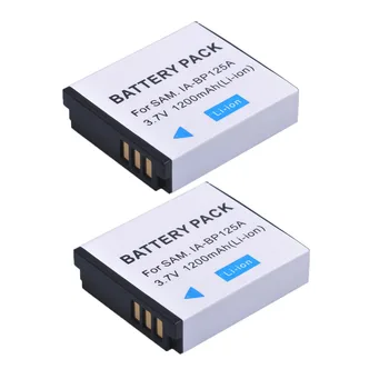 2pcs 1200mAh BP125A, IA-BP125A Battery for Samsung HMX-M20, HMX-Q10, HMX-Q11, HMX-Q20, HMX-Q100, HMX-Q130, HMX-QF20, HMX-QF30
2pcs 1200mAh BP125A, IA-BP125A Battery for Samsung HMX-M20, HMX-Q10, HMX-Q11, HMX-Q20, HMX-Q100, HMX-Q130, HMX-QF20, HMX-QF30
