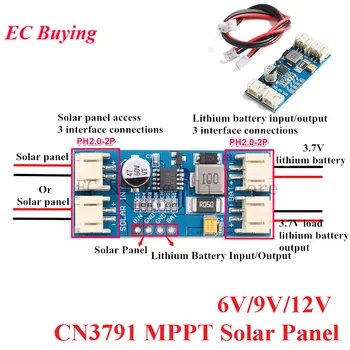 1 Cell Lithium Battery Charge Charging Board CN3791 MPPT Solar Panel 3.7V 4.2V DC-DC Regulator Controller Module 6V 9V 12V 2A
1 Cell Lithium Battery Charge Charging Board CN3791 MPPT Solar Panel 3.7V 4.2V DC-DC Regulator Controller Module 6V 9V 12V 2A