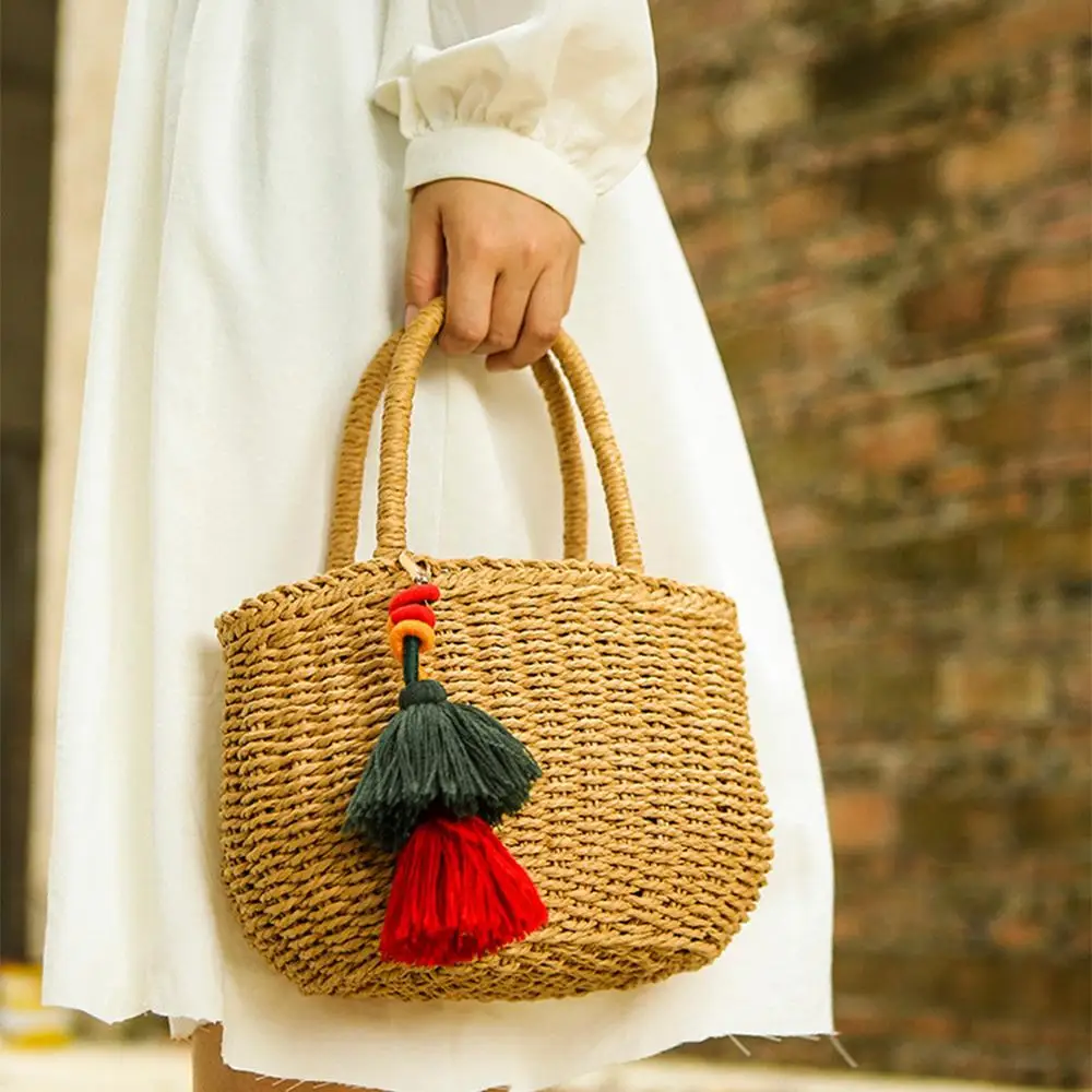 MANILAI Boho ручная работа плетеная Сумочка подвеска женская мода очаровательный