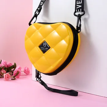 Fashion Luxury HandBags Heart Shaped PVC Mini Shoulder Bag for Woman 2020 Fashion Designer Personality Small Box Women Purses
Fashion Luxury HandBags Heart Shaped PVC Mini Shoulder Bag for Woman 2020 Fashion Designer Personality Small Box Women Purses