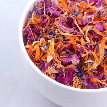 100% Natural Dried Rose Cornflower Sunflower Gillyflower Mixes Edible Flowers Use in Tea Baking Making Rose Water Crafting
100% Natural Dried Rose Cornflower Sunflower Gillyflower Mixes Edible Flowers Use in Tea Baking Making Rose Water Crafting