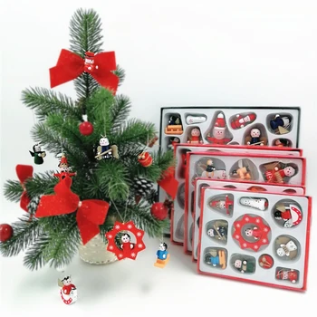 12Pcs Christmas Gift Desk Wooden Cartoon Shape Decoration Christmas Tree Pendant New Year Cute Ornaments 
12Pcs Christmas Gift Desk Wooden Cartoon Shape Decoration Christmas Tree Pendant New Year Cute Ornaments