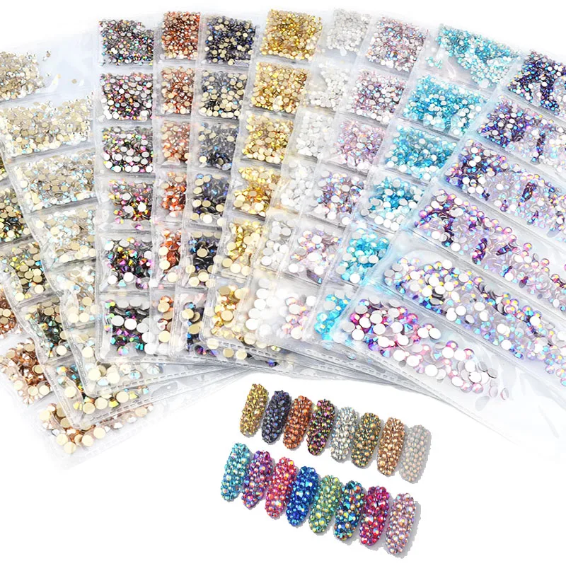 ss4-ss16 Multi-size Glass Nail Rhinestones Nails Art Decorations Flatback Strass Nail Art Cristal Crystal for Nail
ss4-ss16 Multi-size Glass Nail Rhinestones Nails Art Decorations Flatback Strass Nail Art Cristal Crystal for Nail