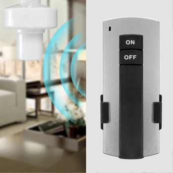 E27 220V Screw Wireless Remote Ctrl Light Lamp Bulb Holder Cap Socket Switch AD 
E27 220V Screw Wireless Remote Ctrl Light Lamp Bulb Holder Cap Socket Switch AD