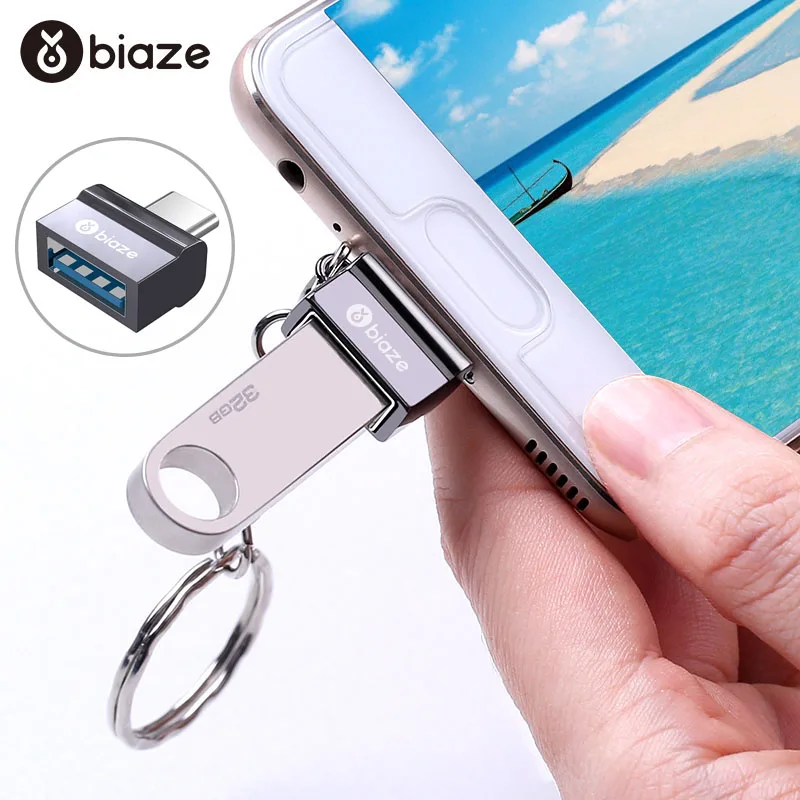 Biaze OTG Type C To USB 3.0 Adapter USB C Male To USB 3.0 Female Converters For Macbook Samsung S9 S8 Huawei P30 pro Type-c OTG
Biaze OTG Type C To USB 3.0 Adapter USB C Male To USB 3.0 Female Converters For Macbook Samsung S9 S8 Huawei P30 pro Type-c OTG
