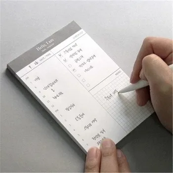 

Cute notepad note memo sheets karteczki samoprzylepne artykuły szkolne sticky note stickers planner bloc de notas flipbook paper