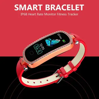 I9 0.96 inch Screen Women IP68 Smart Bracelet Fine Hot Bend Forming Glass Skin Band Heart Rate Blood Pressure Monitor
I9 0.96 inch Screen Women IP68 Smart Bracelet Fine Hot Bend Forming Glass Skin Band Heart Rate Blood Pressure Monitor